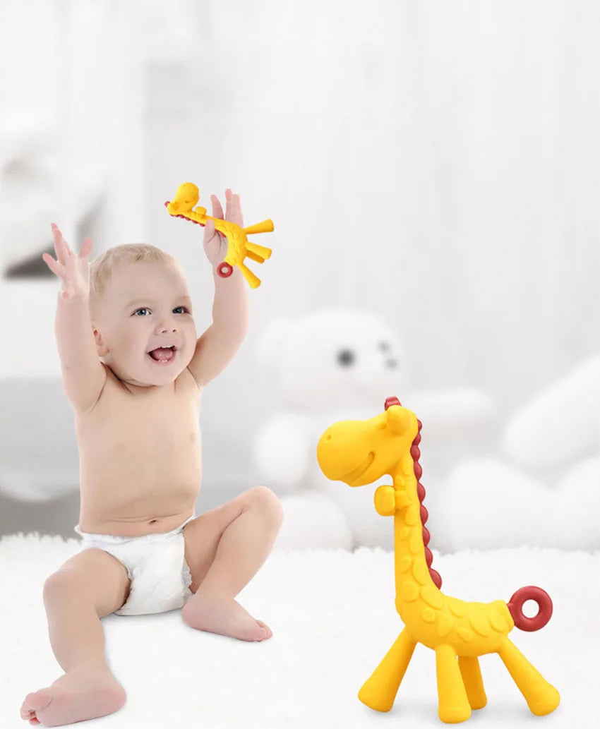 Giraffe Baby Teether & Chew Toy