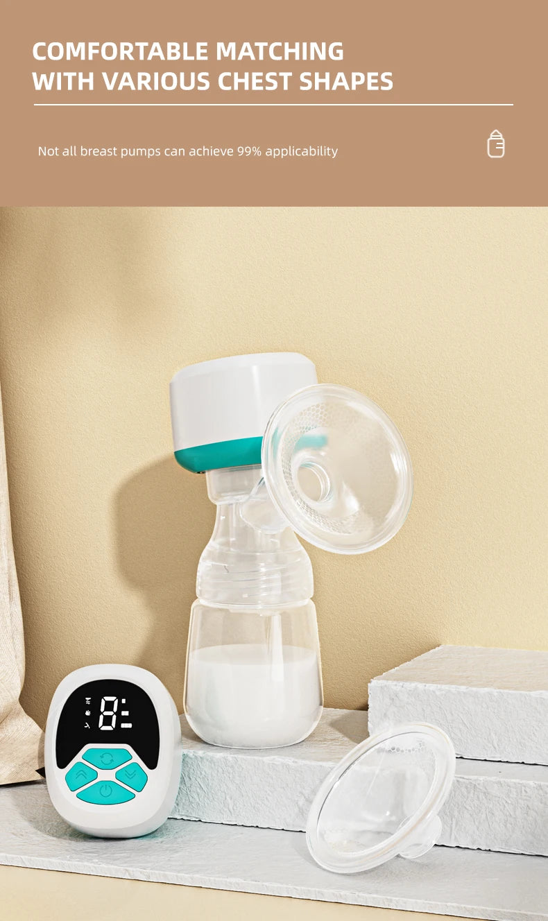 Dr.Isla Portable Electric Breast Pump with 180ml Bottle