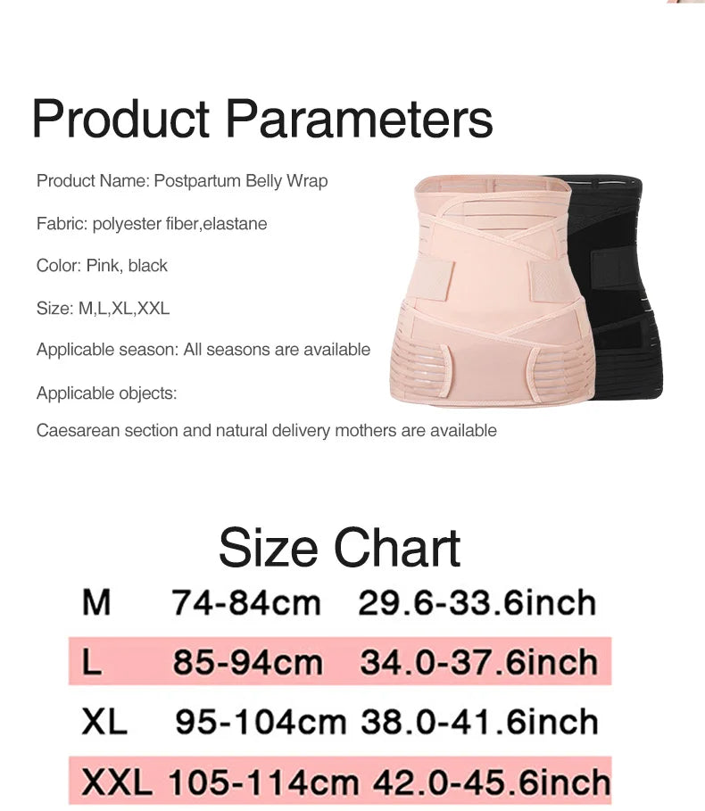 Dr.Isla 3-in-1 Postpartum Belly Band & Support