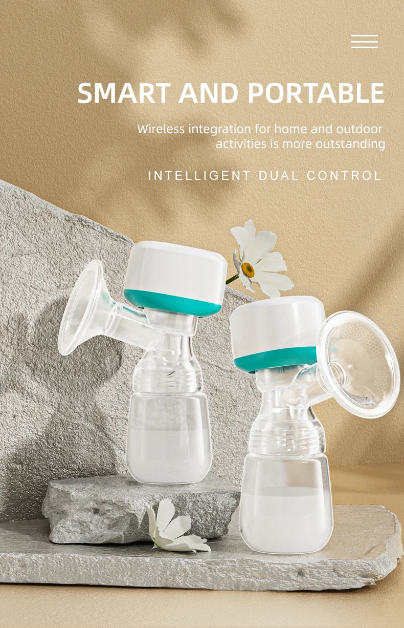 Dr.Isla Portable Electric Breast Pump with 180ml Bottle