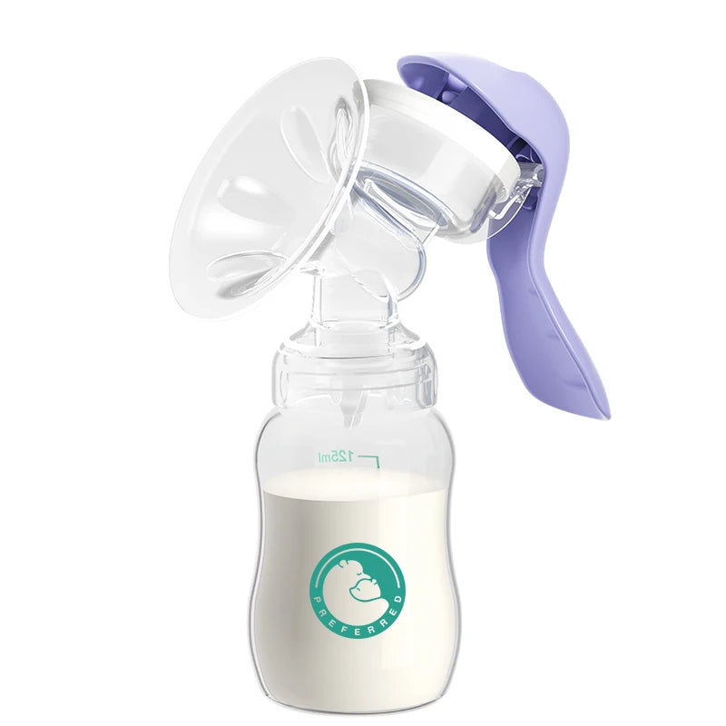 Manual Breast Pump Baby Nipple Suction