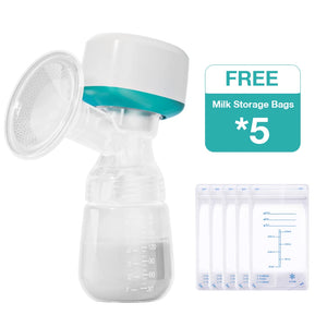 Dr.Isla Portable Electric Breast Pump with 180ml Bottle