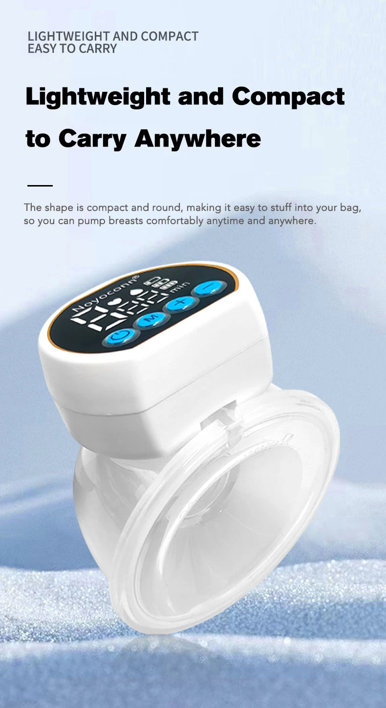 Portable Double-Sided Wearable Smart Breast Pump