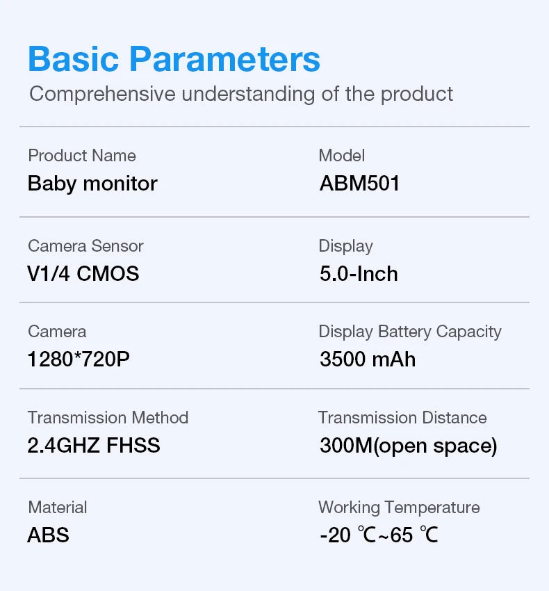 Baby Monitor with Night Vision