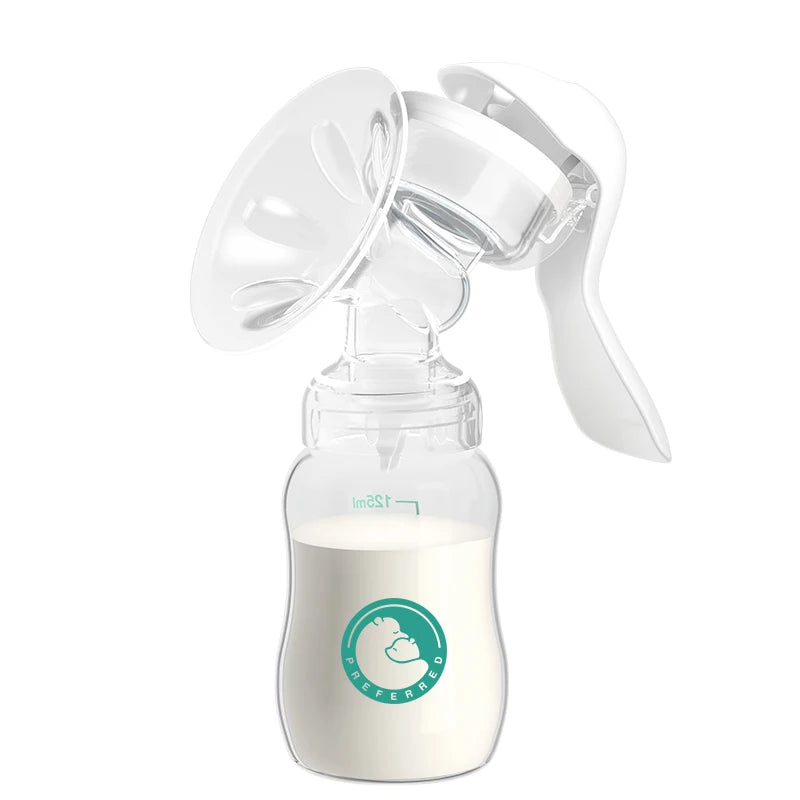 Manual Breast Pump Baby Nipple Suction