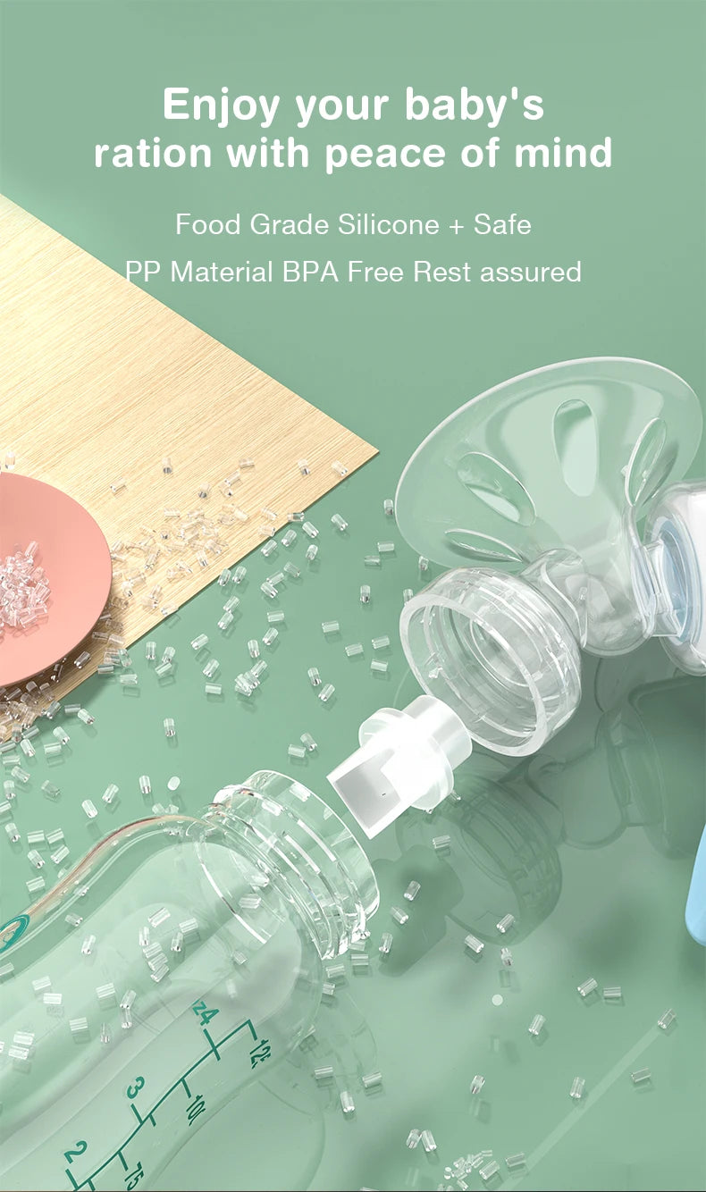 Manual Breast Pump Baby Nipple Suction