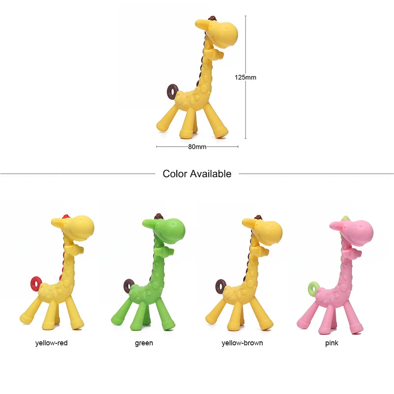 Giraffe Baby Teether & Chew Toy