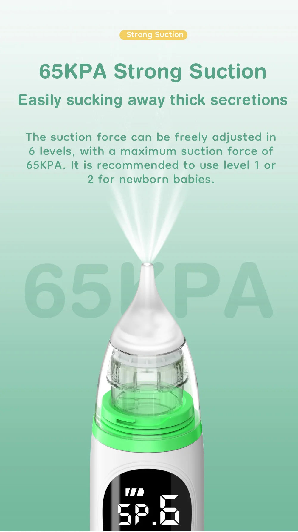 Dr. Isla Electric Nasal Aspirator for Newborns & Infants