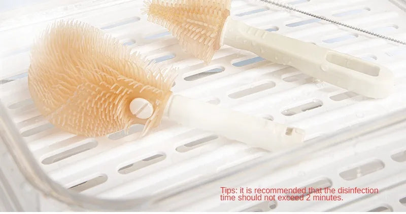 Portable Baby Bottle Cleaner Brush Set