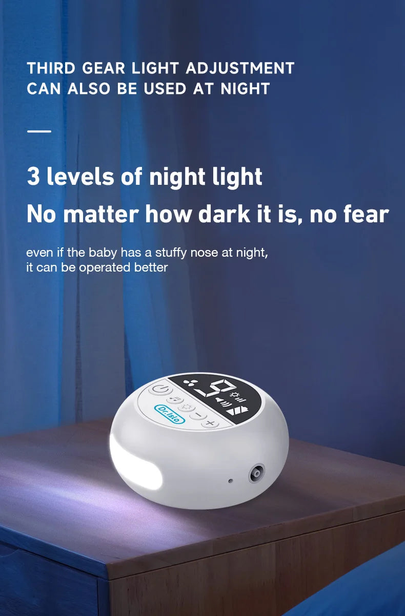 Dr. Isla Electric Nasal Aspirator with Built-In Music & Night Light