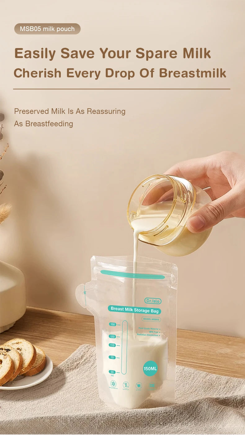 Dr.Isla Disposable Breast Milk Storage Bags