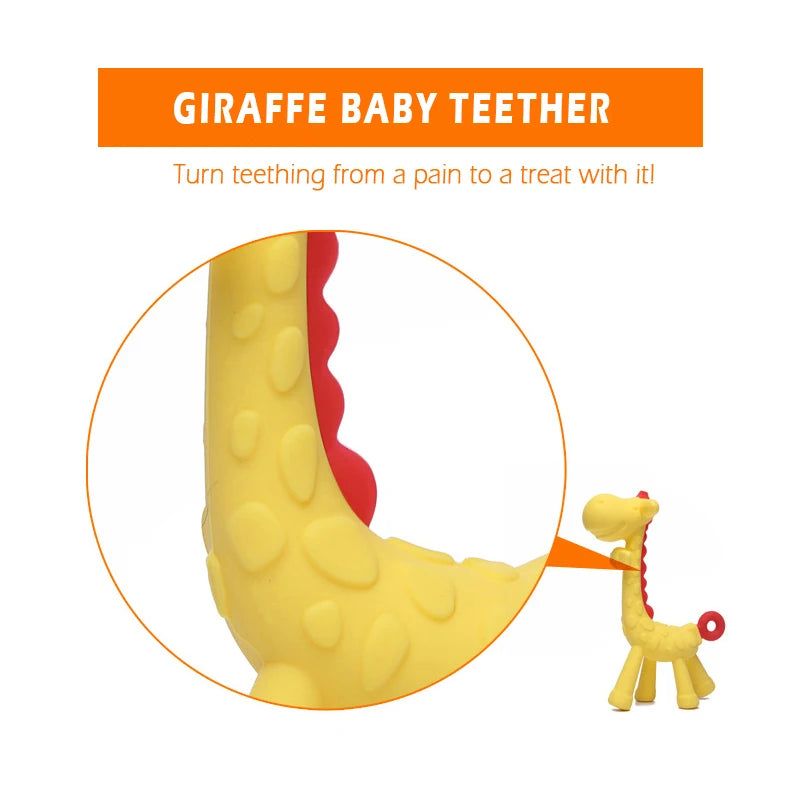 Giraffe Baby Teether & Chew Toy