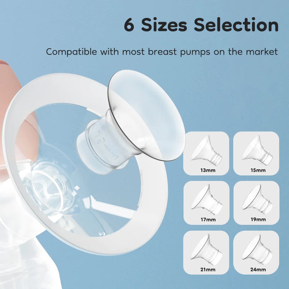 Silicone Flange Inserts for Breast Pumps